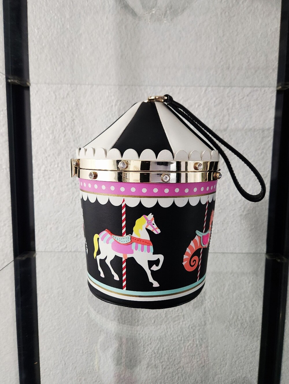 Kate Spade "Flavor Of The Month" Carousel Wristlet Bag - Picture 6 of 11